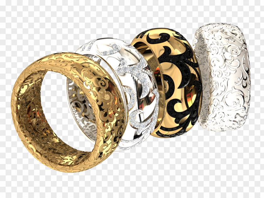 Ring Body Jewellery Gold Silver PNG