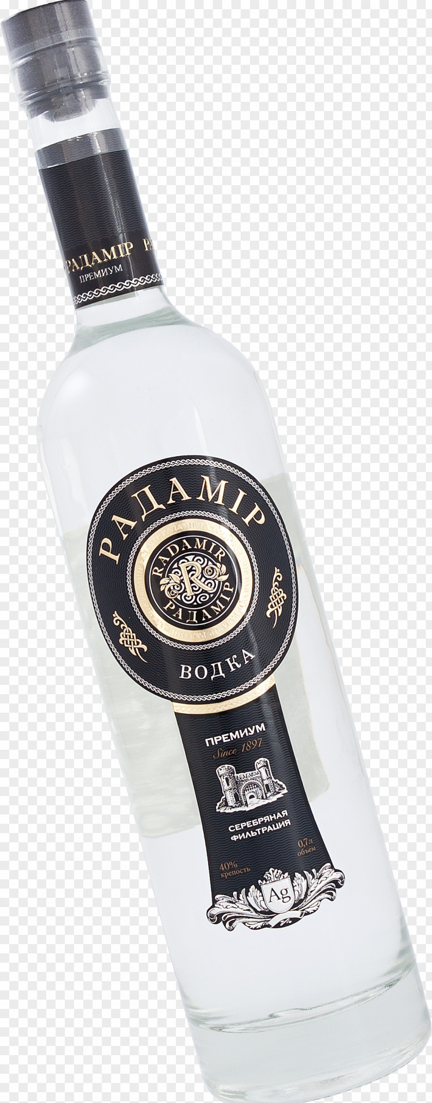 Vodka Liqueur Perfect Khortytsia Radamir PNG