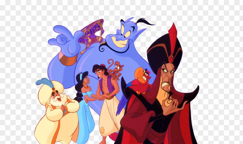 Aladdin Genie Princess Jasmine Jafar Film PNG
