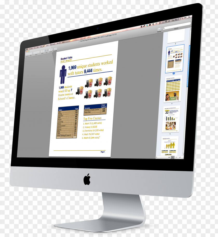 Annual Reports Web Development Design PNG