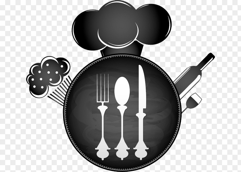 Black Cartoon Kitchen Tool Utensil Clip Art PNG