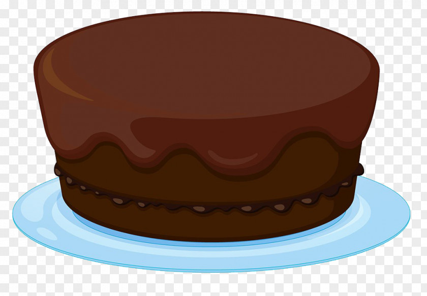 Chocolate Cake Cartoon Creative Sachertorte Ganache PNG