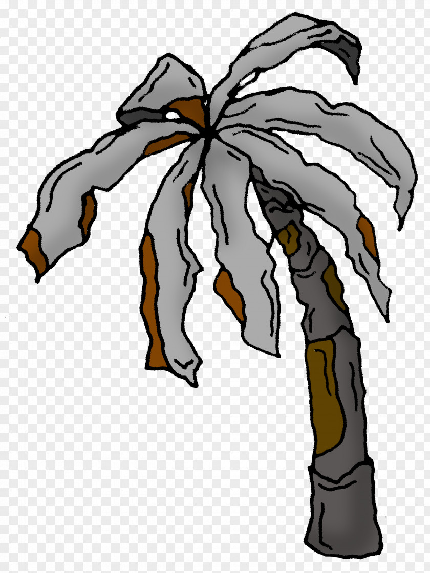 Palm Tree 2 Art Clip PNG