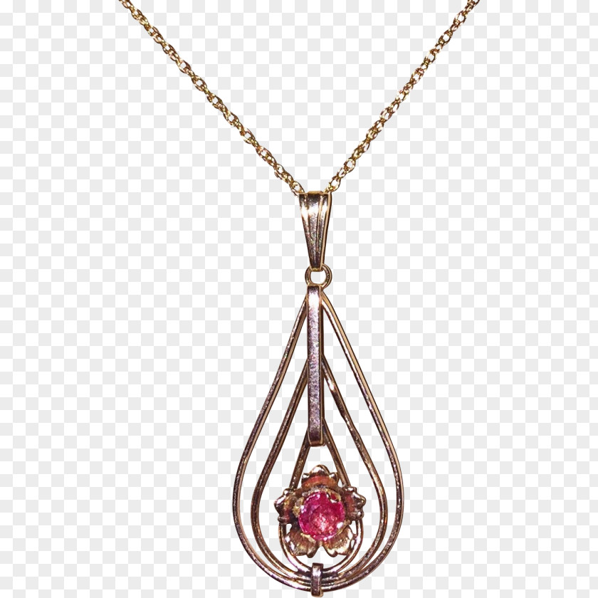 Pendant Ruby Locket Necklace Body Jewellery PNG