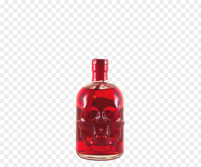 Red Chili Liqueur Glass Bottle PNG