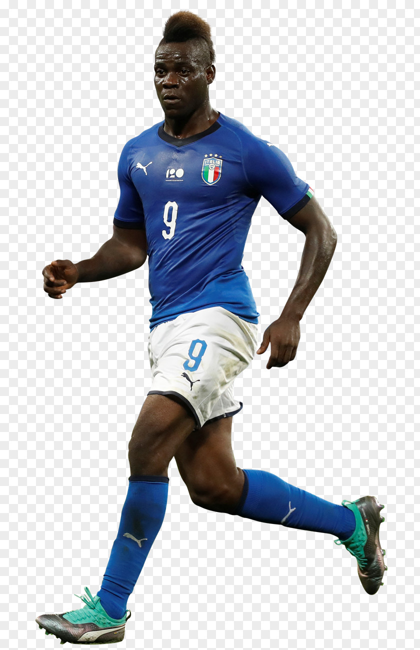 Football Mario Balotelli Soccer Player Italy Stock Photography PNG