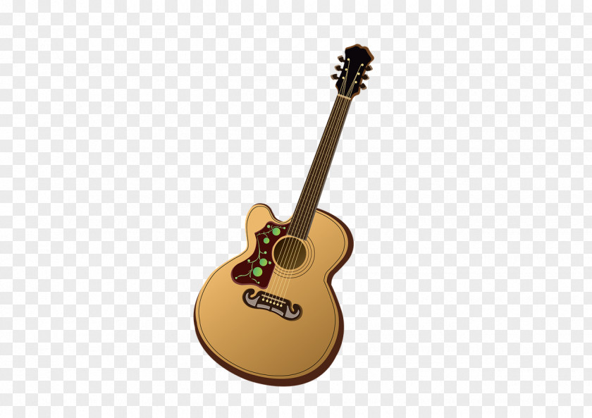 Guitar Steel-string Acoustic Vector Graphics String Instruments PNG