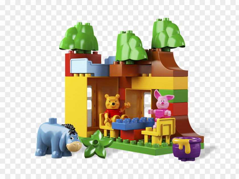 Lego Vector Winnie-the-Pooh Piglet Eeyore Toy Block Duplo PNG