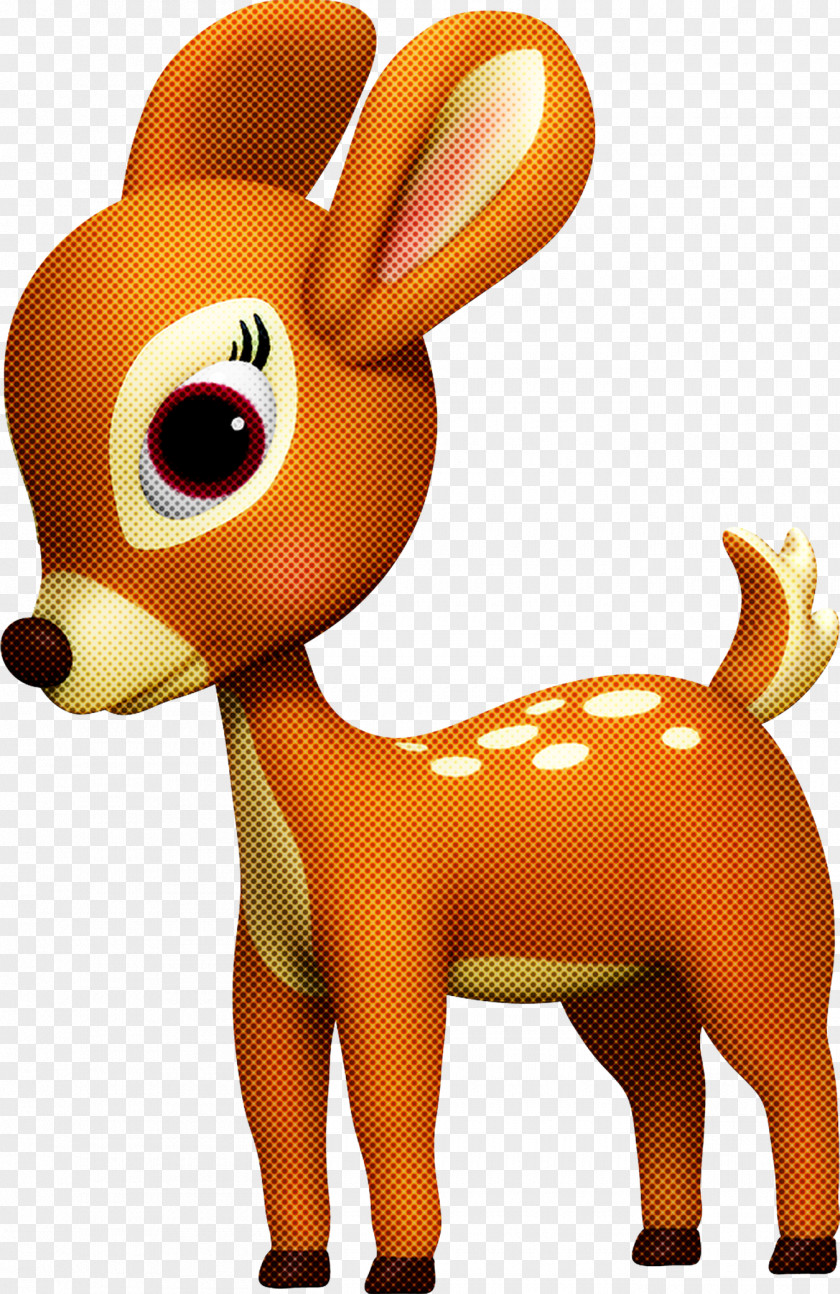 Toy Snout Cartoon Deer Animation Animal Figure Fawn PNG