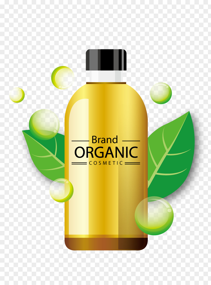 Vector Vegetable Oil Bottle Icon PNG