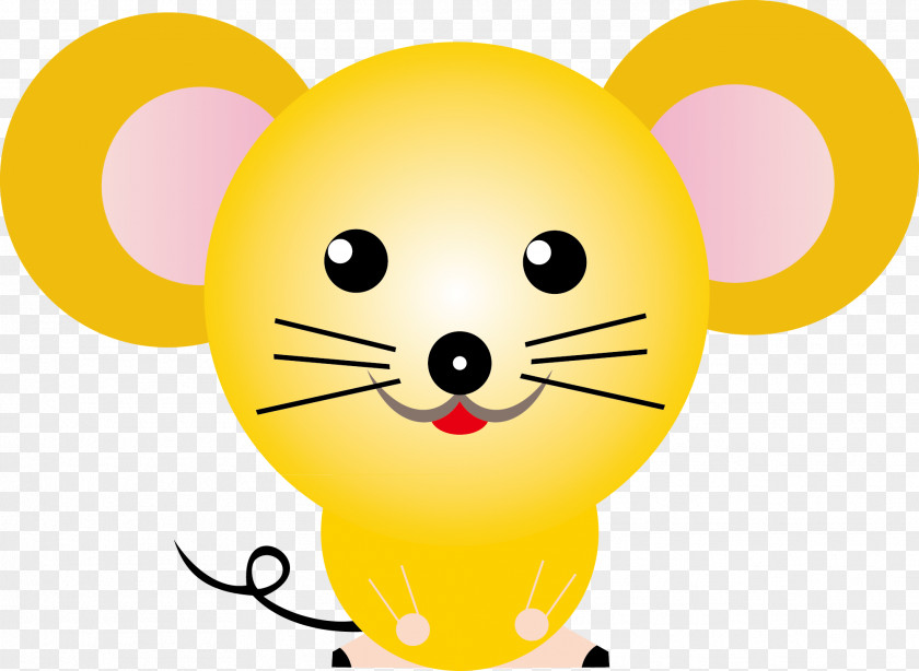 Cute Little Mouse Muroidea Cartoon Animation Cuteness PNG