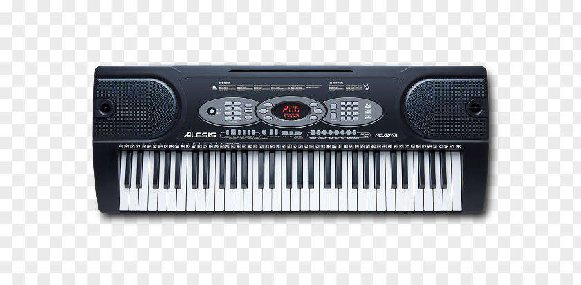 Microphone Alesis Melody 61 Electronic Keyboard Musical Instruments PNG