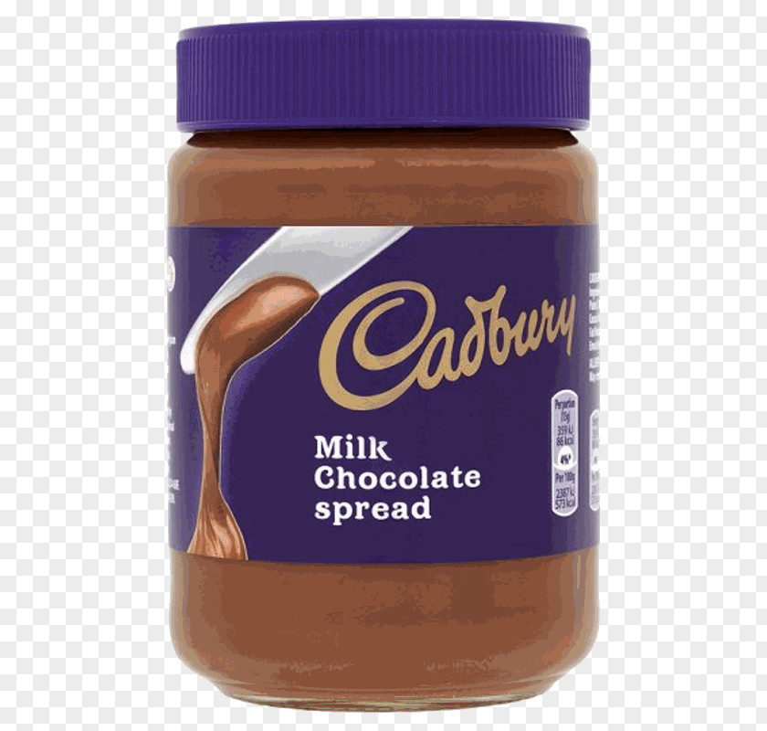 Milk Crunchie Chocolate Bar Spread Cadbury PNG