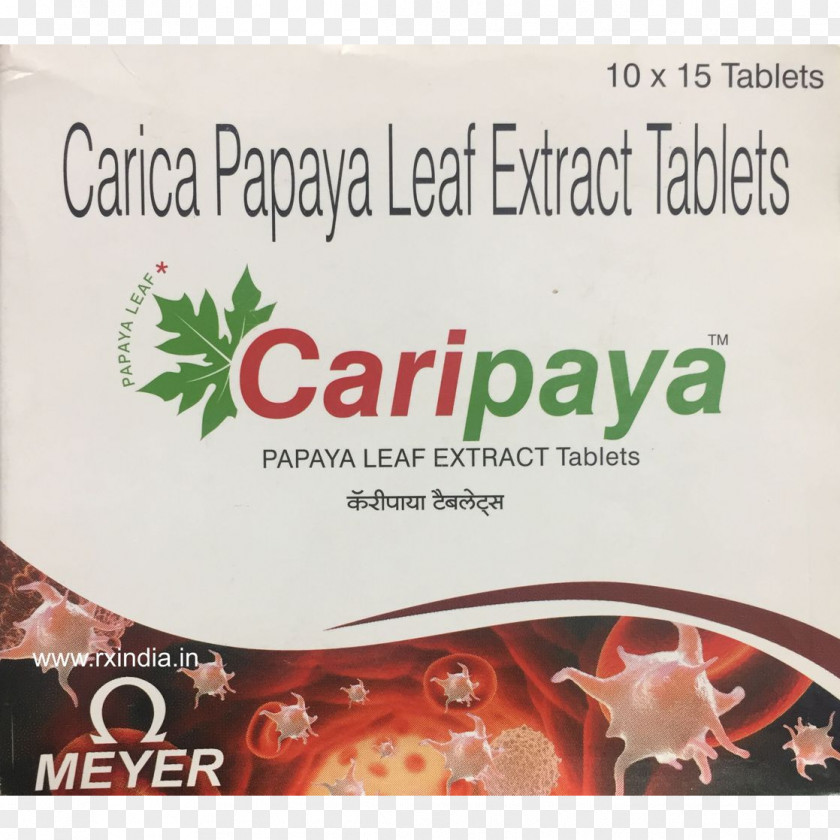 Papaya Extract Leaf Capsule Papain Juice PNG