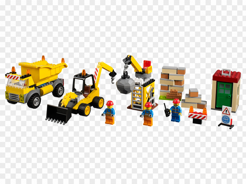 Toy LEGO 10734 Juniors Demolition Site 60076 City 7633 Construction PNG