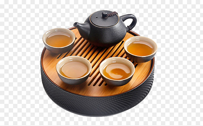 Zen Tea Set Teaware Teapot PNG