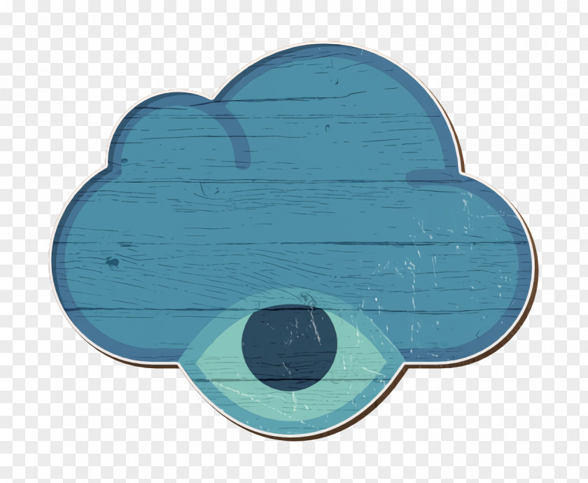 Aqua Turquoise Interaction Assets Icon Data Cloud Computing PNG