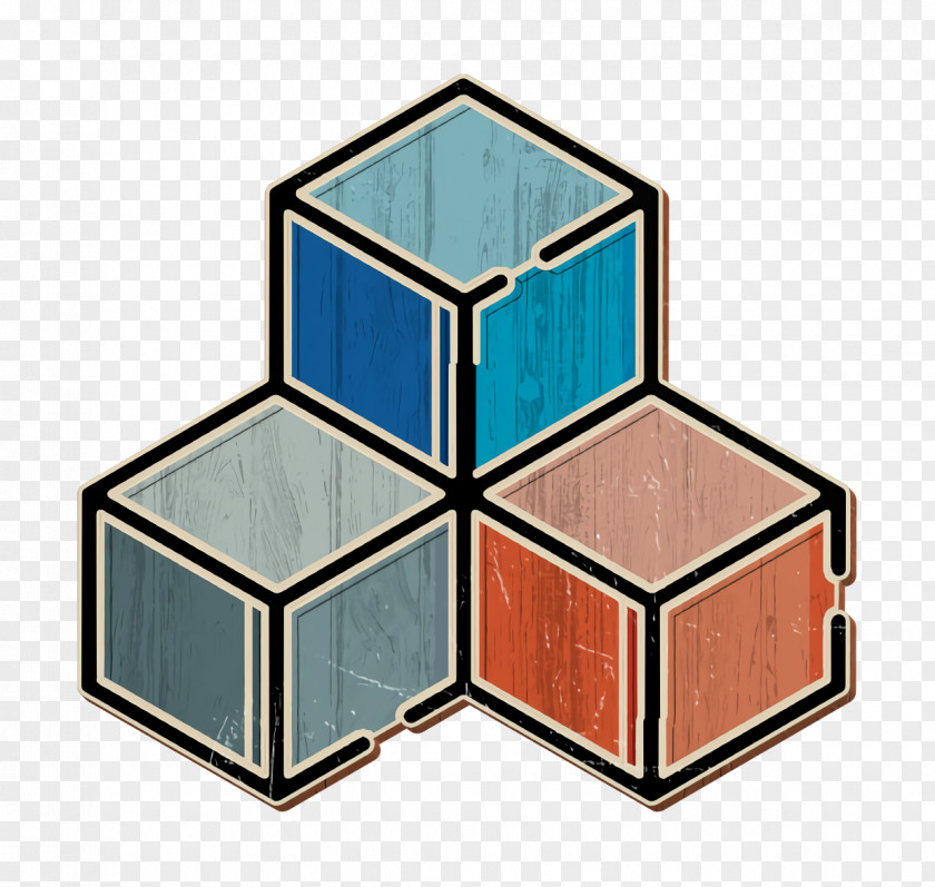 Cube Icon Virtual Reality 3d PNG