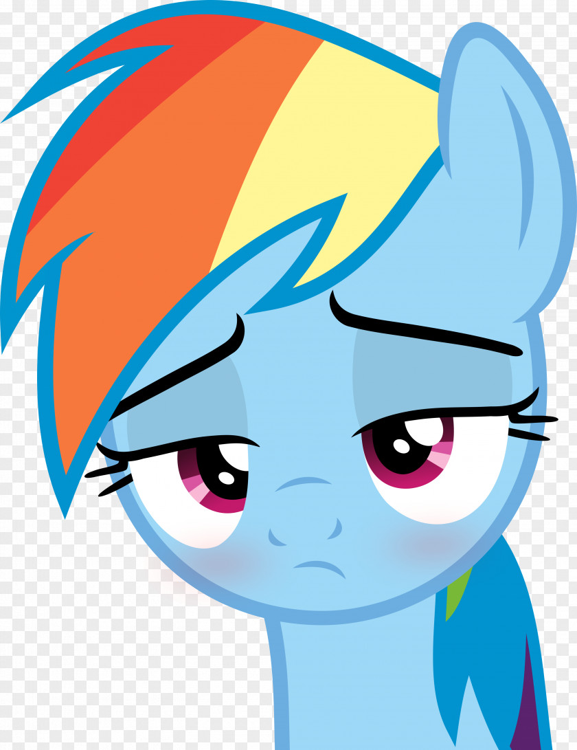 Fluttered Rainbow Dash Pony Rarity Applejack PNG