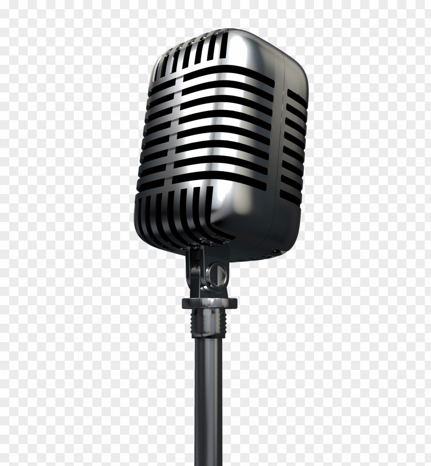 Microphone Wireless Radio Podcast PNG