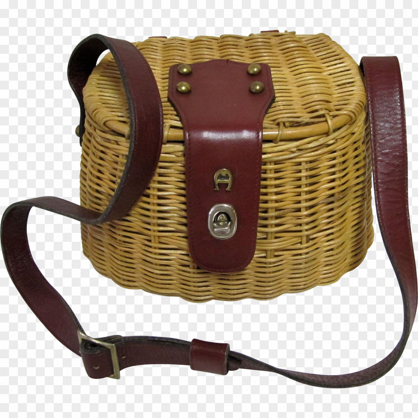 Bag Handbag Creel Wicker Vintage Clothing Fashion PNG
