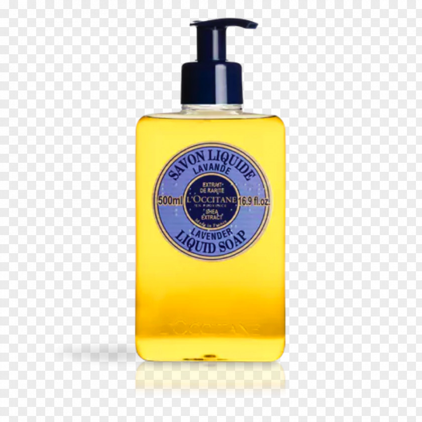 Lavende L'Occitane En Provence Shea Butter Soap Dispenser Hand Cream PNG