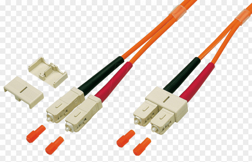 Optical Fiber Connector Patch Cable Multi-mode Electrical PNG