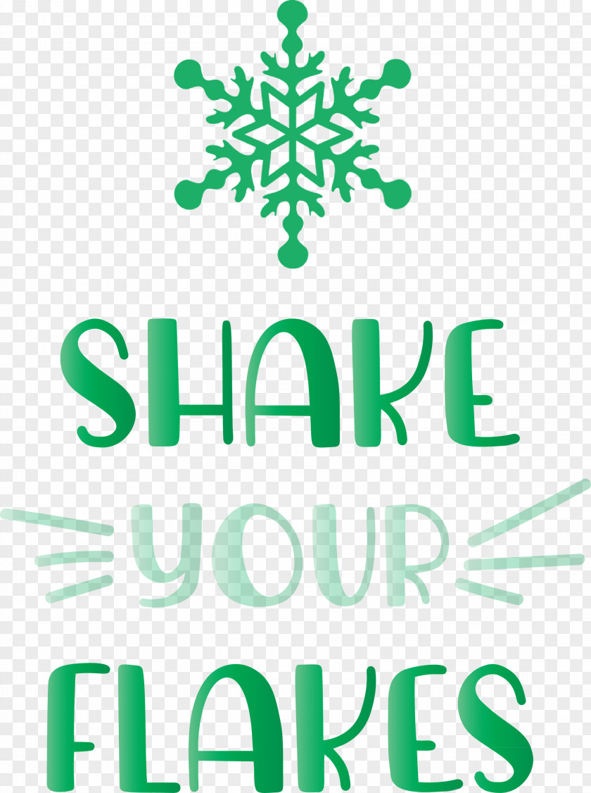 Snow Shake Your Flakes Winter PNG