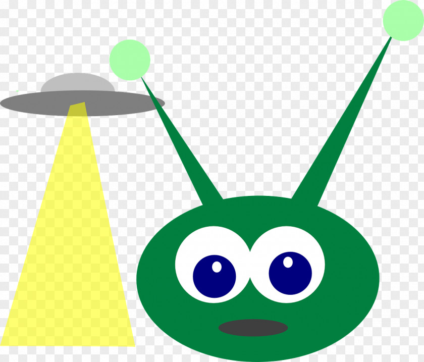 Ufo Unidentified Flying Object Saucer Green Alien Clip Art PNG