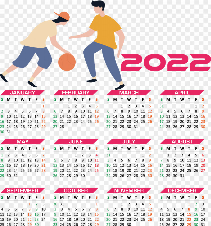 2022 Calendar Year 2022 Calendar Yearly 2022 Calendar PNG