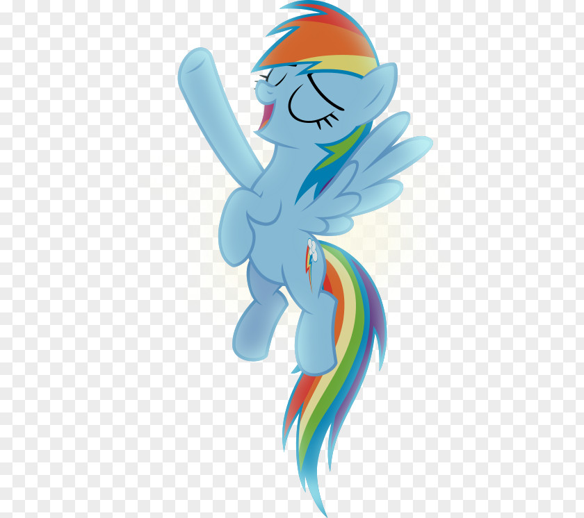 Glowing Vector Rainbow Dash Applejack PNG