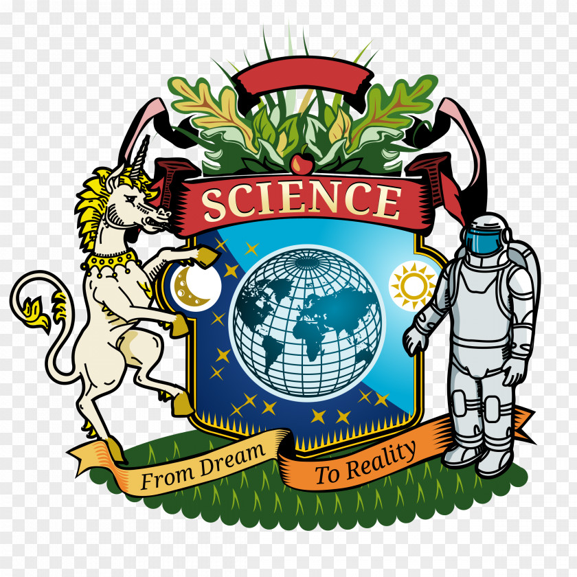 Scientists Coat Of Arms Science Fair Clip Art PNG