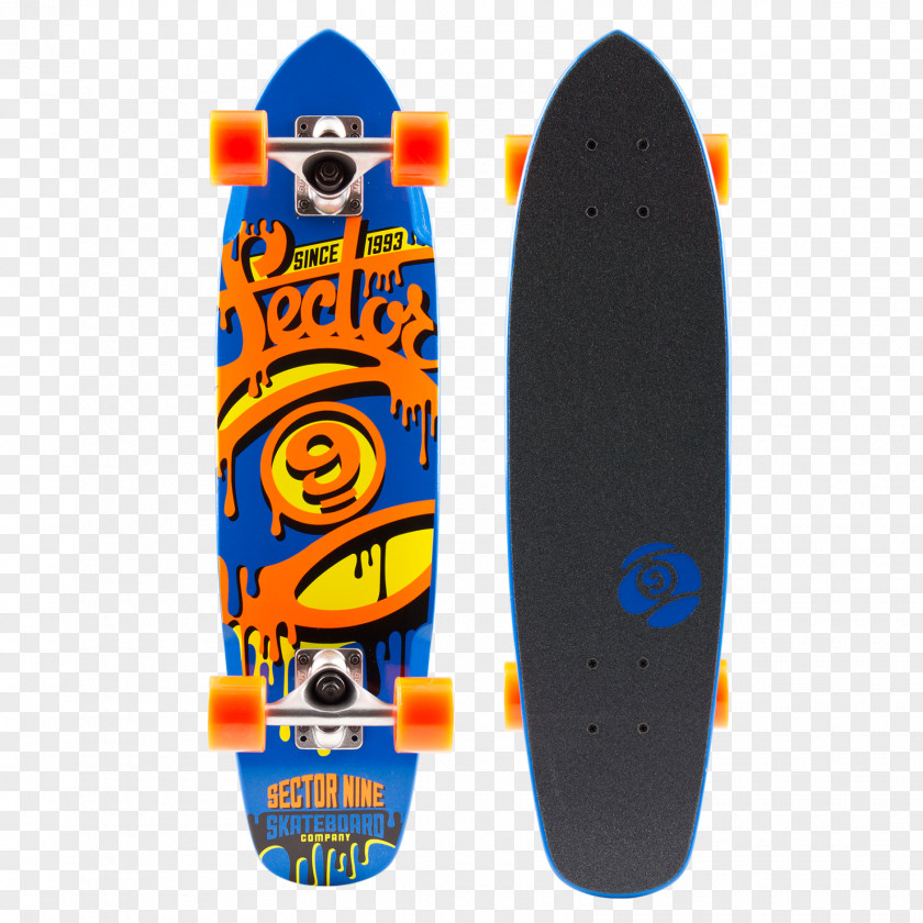 Skateboard Longboard Sector 9 PNG
