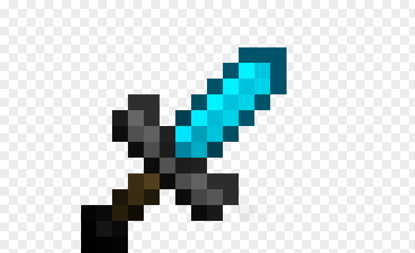 Minecraft Pickaxe Sword Tool Mod PNG