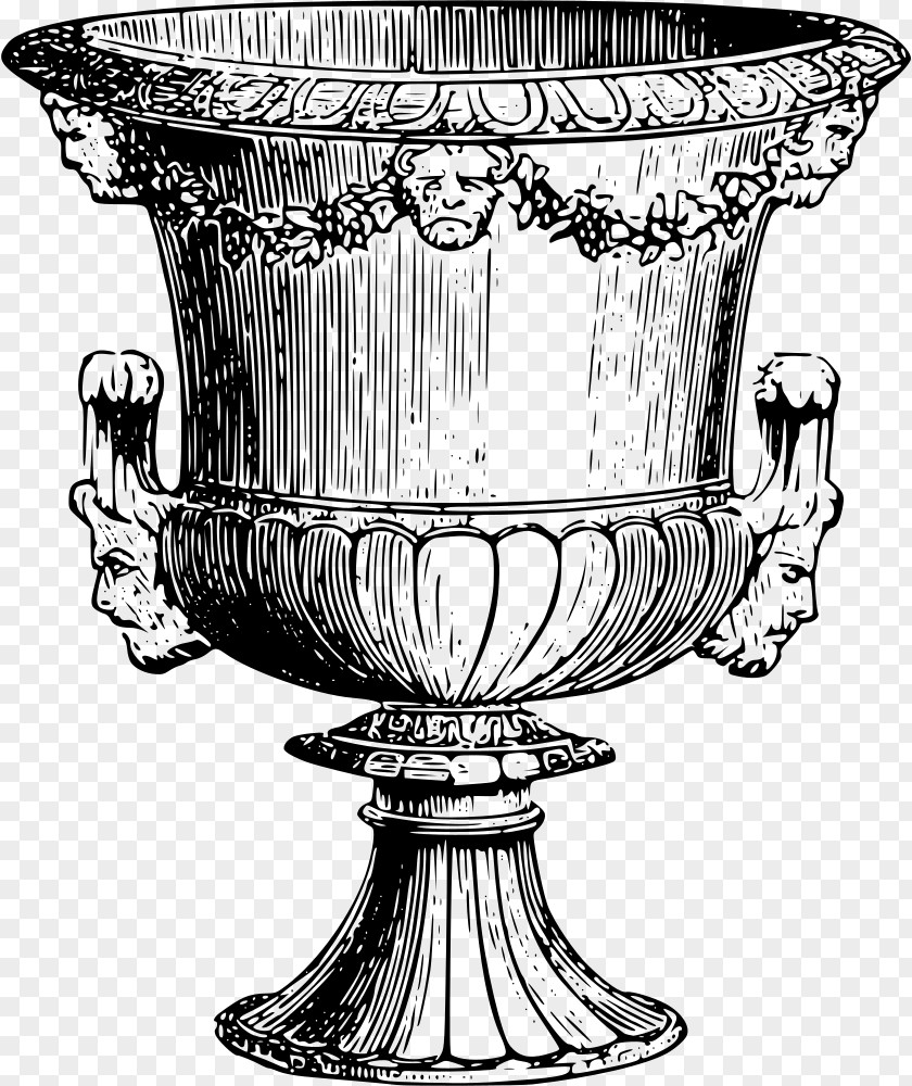 Ornate Vector Trophy Clip Art PNG