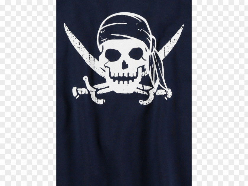 Skull Jolly Roger Piracy Font PNG