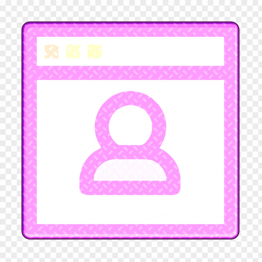 Web Page Icon User UI PNG