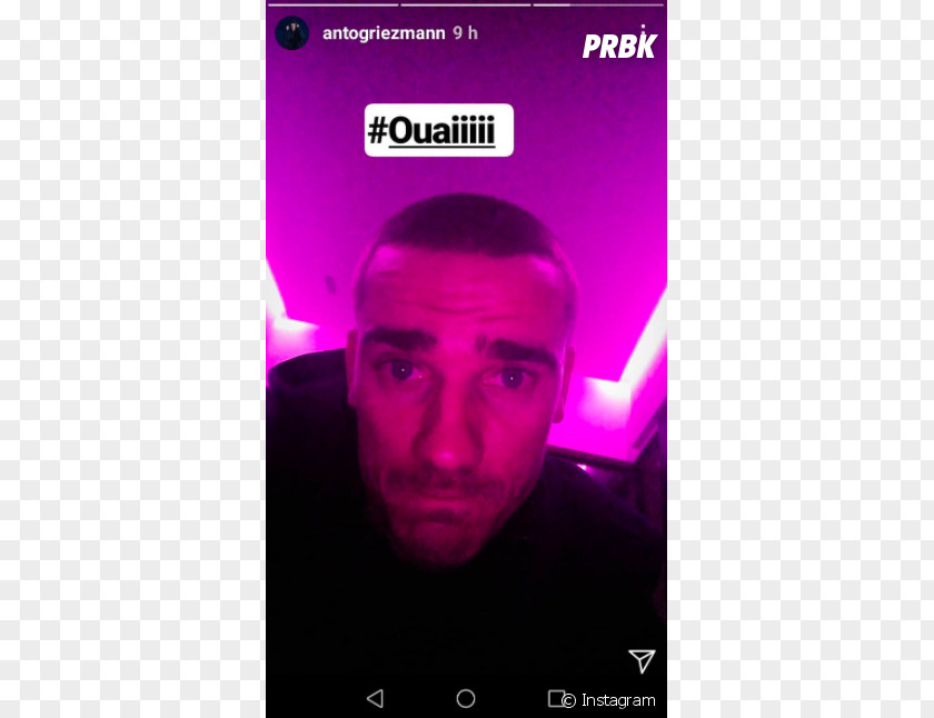 Antoine Griezmann 2018 Head Shaving Capelli Hairstyle PNG