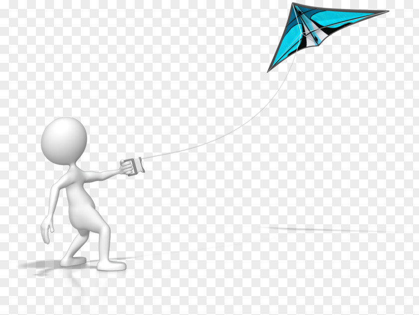 Fly A Kite Flight Animation Stick Figure PNG