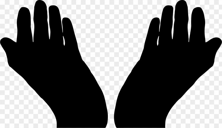 Hand Praying Hands Prayer Silhouette Clip Art PNG