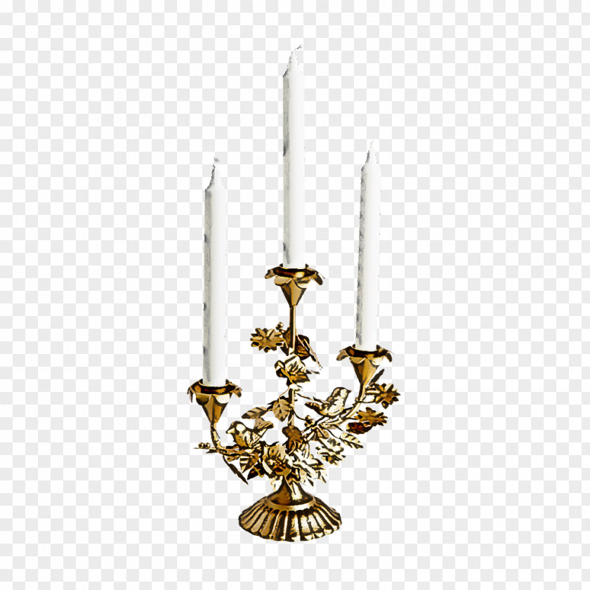 Lighting Candle Holder Light Fixture Brass PNG