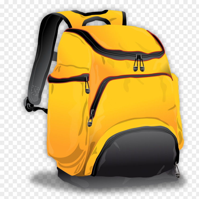 Padded Backpack Clip Art PNG
