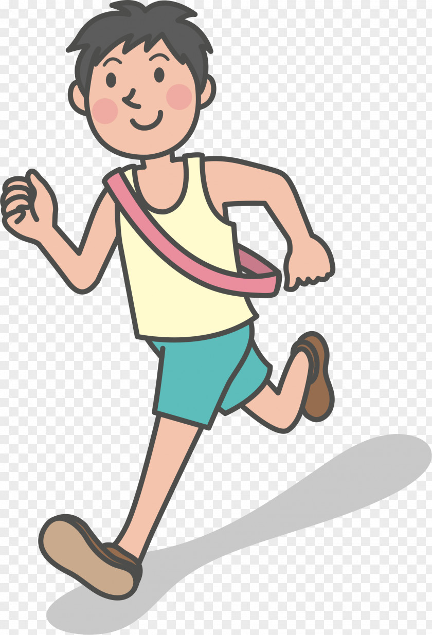Running Man Jogging Clip Art PNG