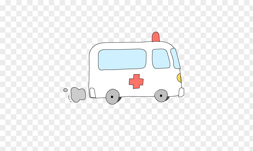 Vector Ambulance Cartoon PNG