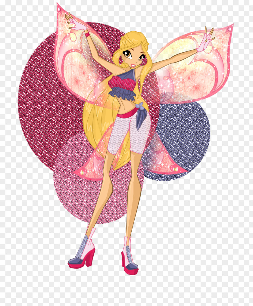 Barbie Fairy Pink M PNG