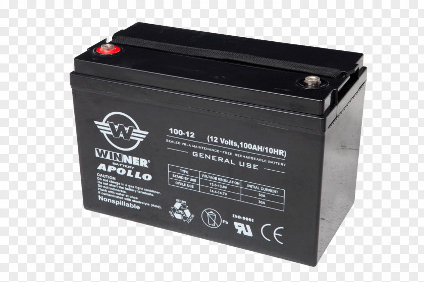Battery VRLA Solarbatterie Rechargeable Ampere Hour PNG