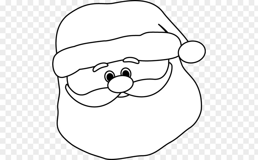 Black Art Pics Santa Claus And White Christmas Clip PNG