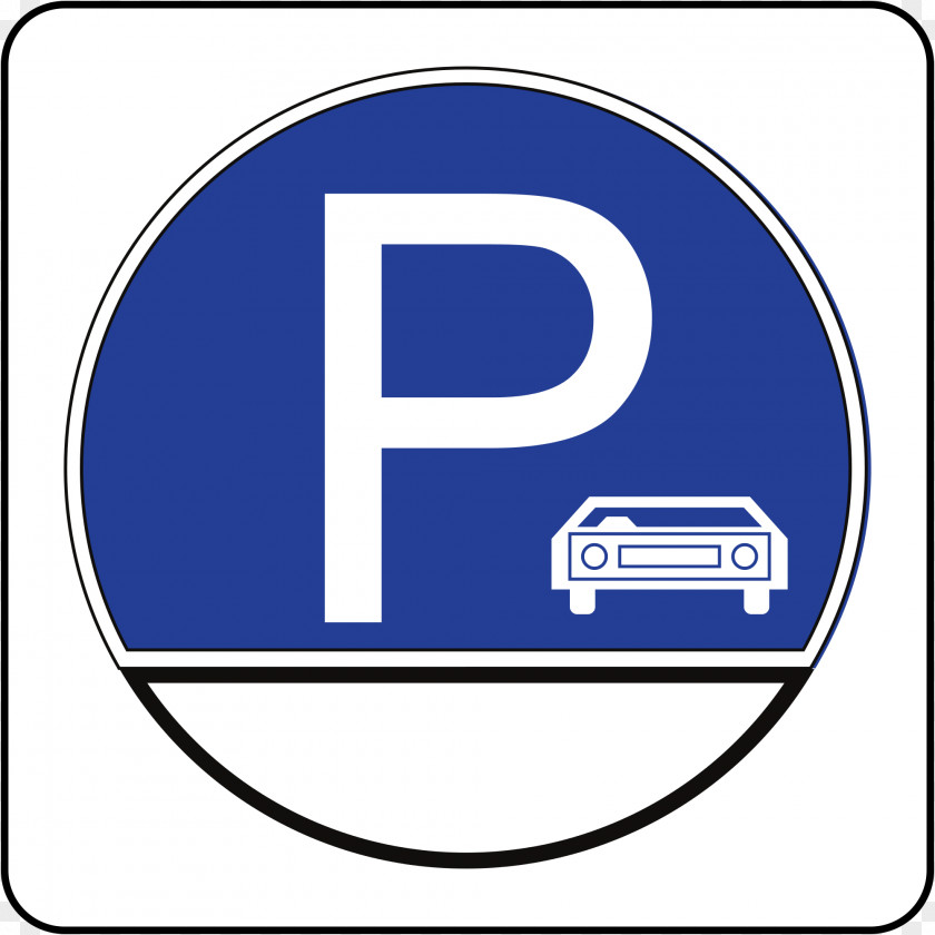 Car Park Traffic Sign Parking Motorcycle PNG