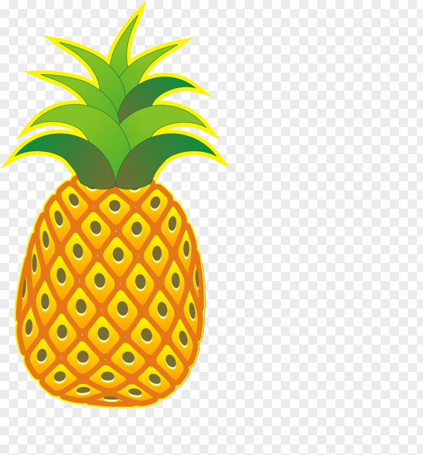 Cartoon Pineapple PNG