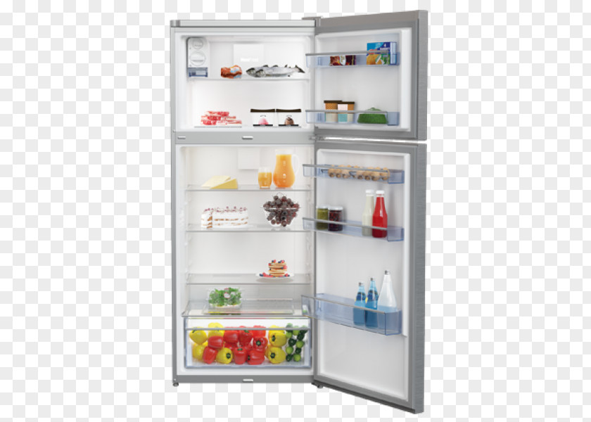 Refrigerator Beko RDNE455E31ZX Home Appliance Freezers PNG